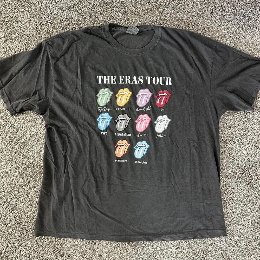 Taylor Swift The Eras Tour Comfort Colors Tee 3XL